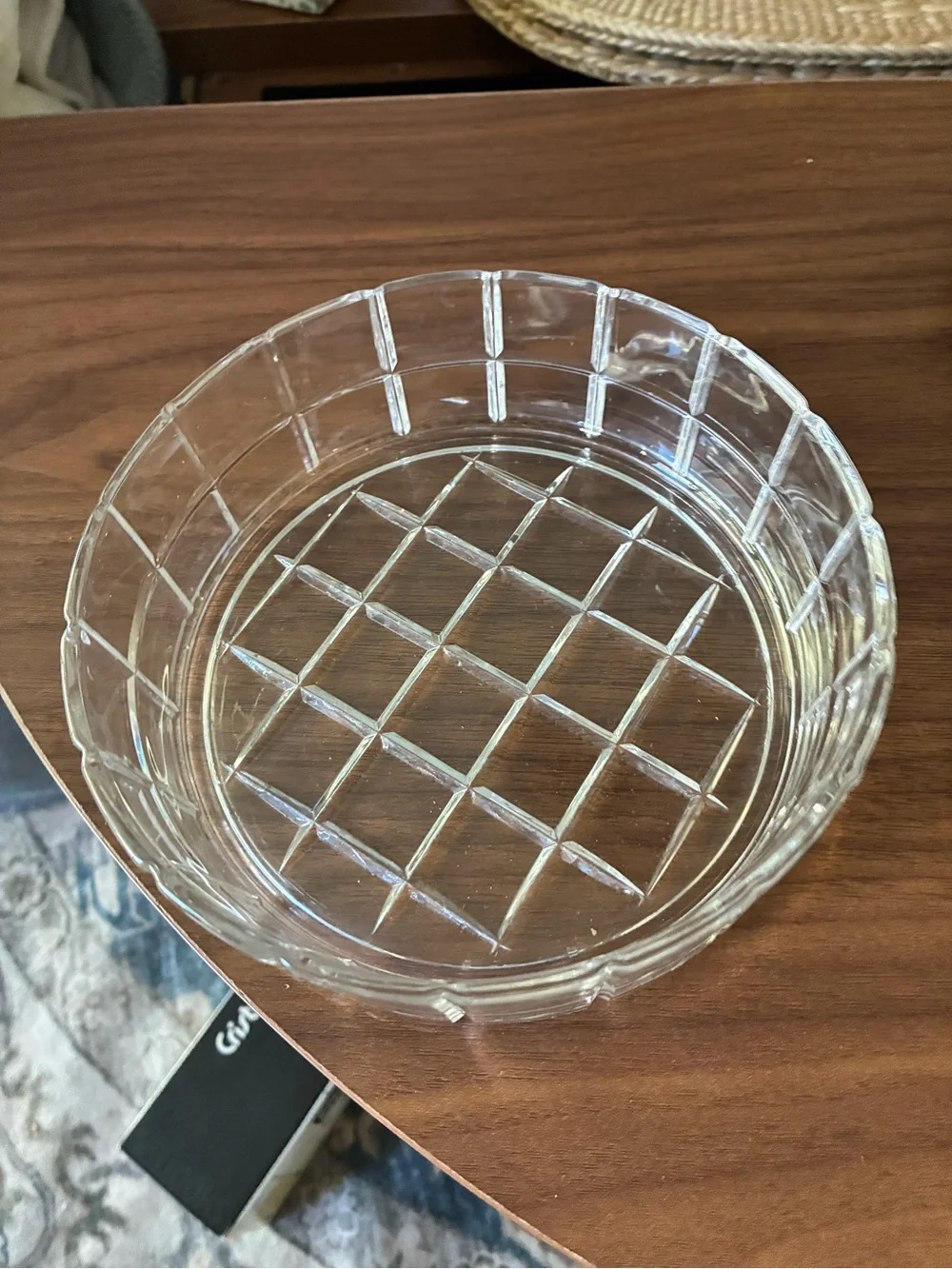 Studio Nova -Dinner Party Crystal Hostess Bowl 6 1/4”dia -6 available, used once